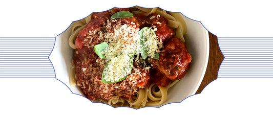 Porky (& Beefy) Meatballs