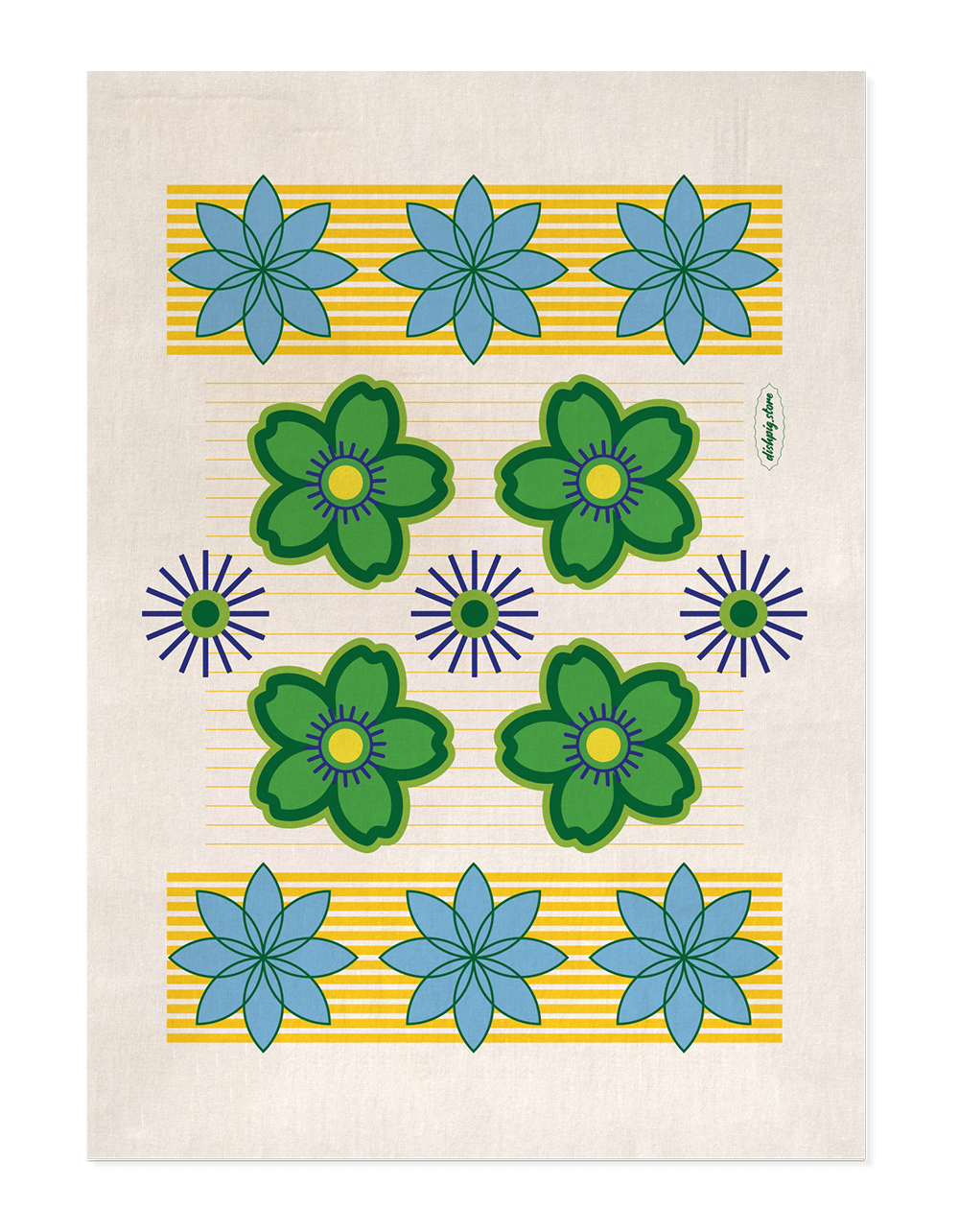 Thirteen blooms — Green
