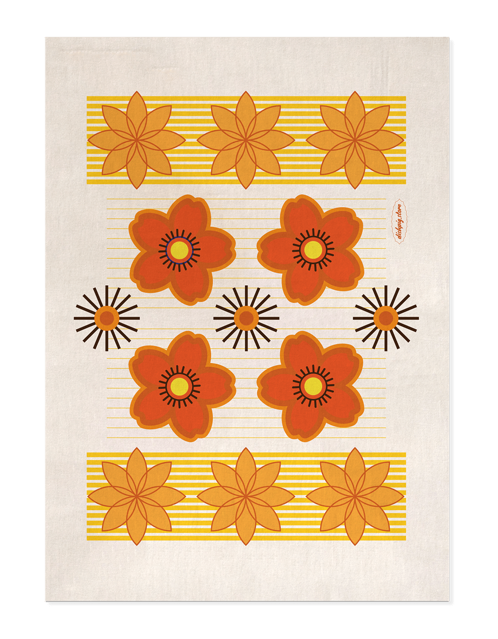 Thirteen blooms — Orange
