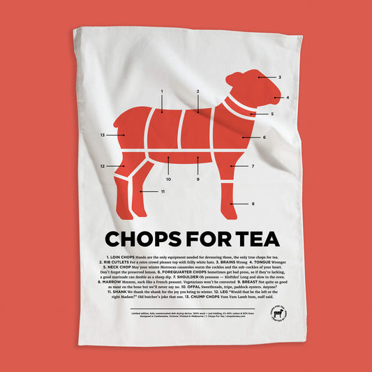 Chops For Tea — Strawberry - Dish Pig