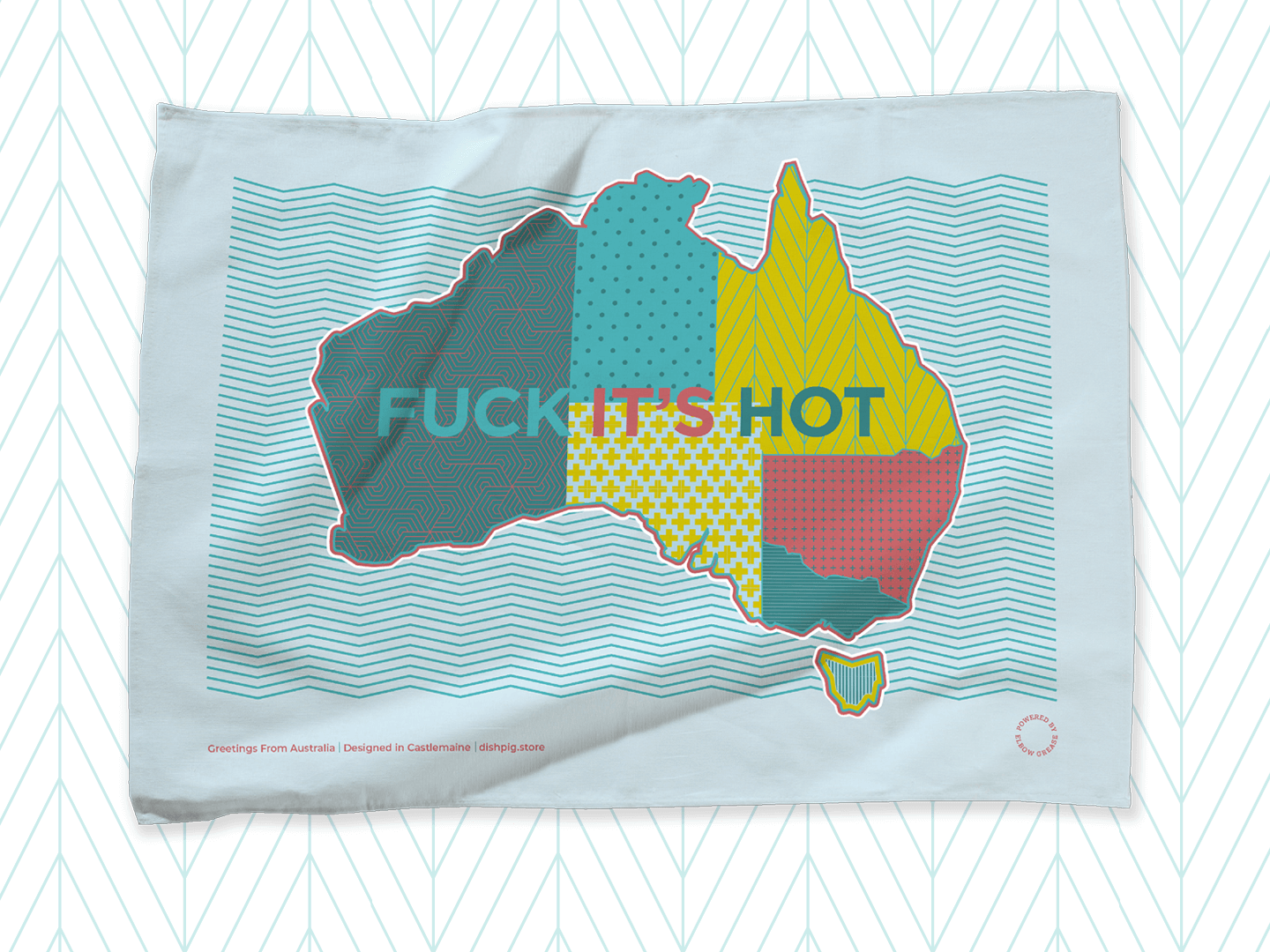 'Greetings From Australia' Sky - Dish Pig