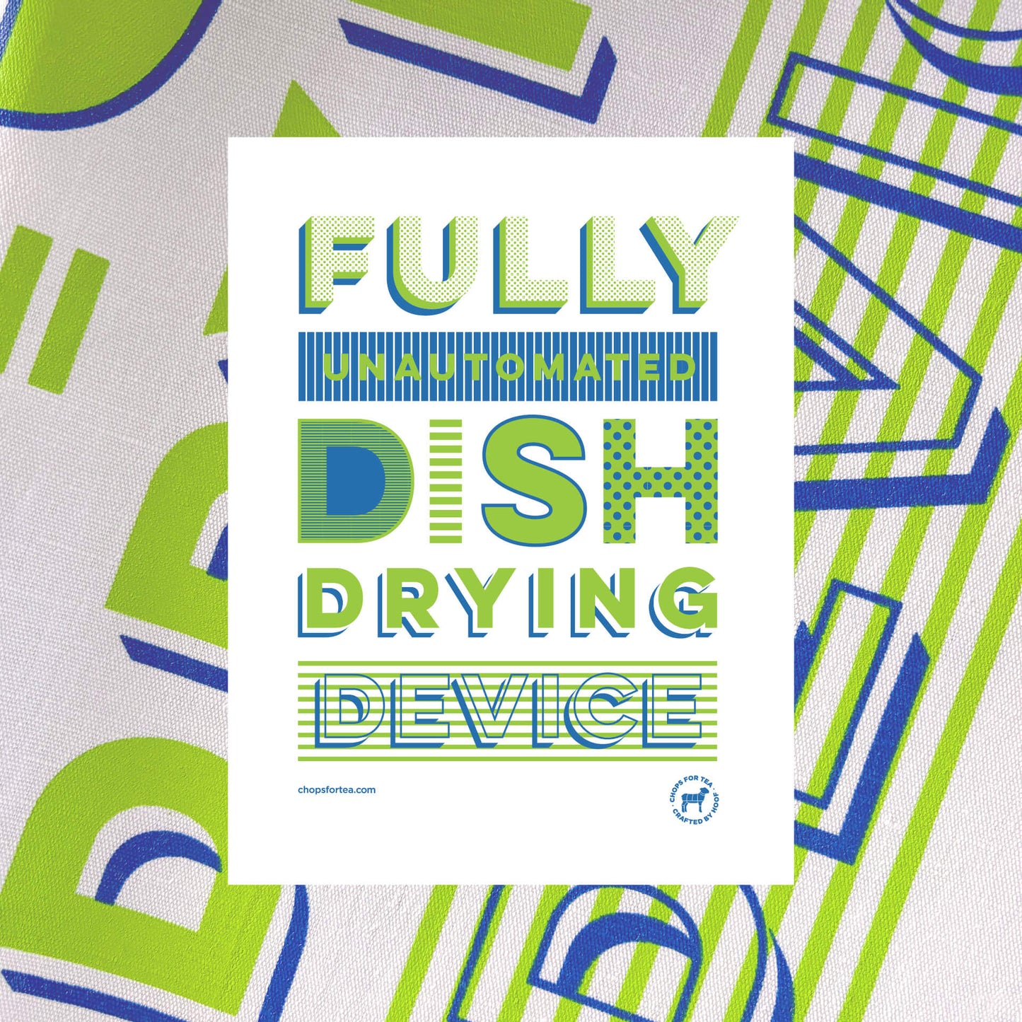 Fully Unautomated Dish Drying Device - Dish Pig