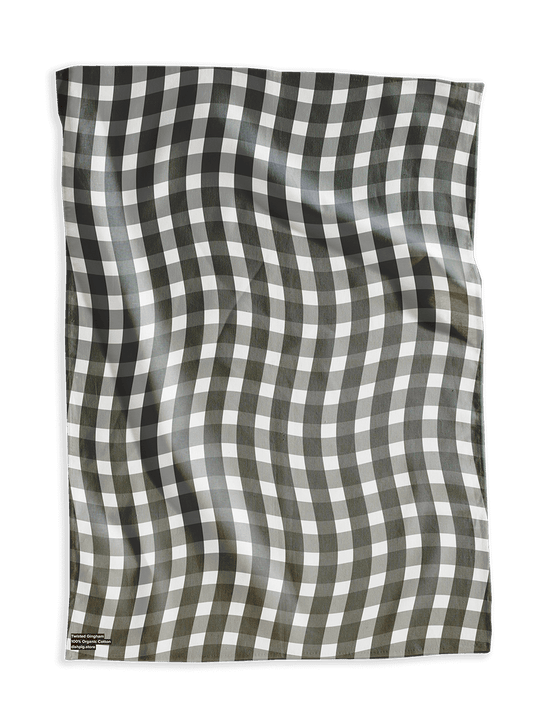 Twisted Gingham — Black